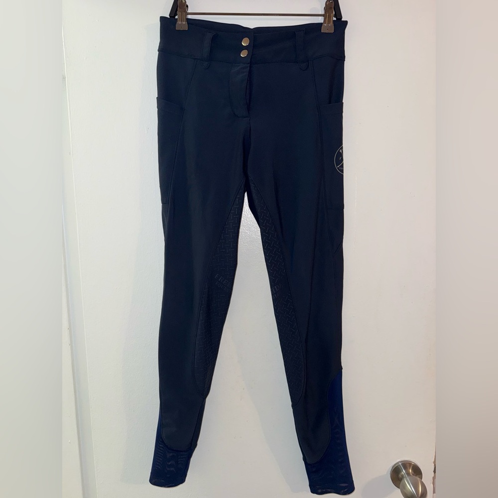 Free Ride Lux full seat pull on breech navy